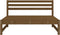 vidaXL - Tuinmiddenbank - 120x80 - cm - massief - grenenhout - honingbruin