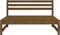 vidaXL - Tuinmiddenbank - 120x80 - cm - massief - grenenhout - honingbruin