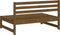 vidaXL - Tuinmiddenbank - 120x80 - cm - massief - grenenhout - honingbruin