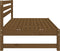 vidaXL - Tuinmiddenbank - 120x80 - cm - massief - grenenhout - honingbruin