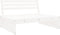 vidaXL - Tuinmiddenbank - 120x80 - cm - massief - grenenhout - wit