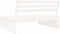 vidaXL - Tuinmiddenbank - 120x80 - cm - massief - grenenhout - wit