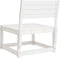 vidaXL - Tuinmiddenbank - massief - grenenhout - wit