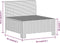 vidaXL - Tuinmiddenbank - met - kussens - poly - rattan - grijs