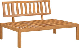 vidaXL - Tuinmiddenbank - pallet - massief - acaciahout