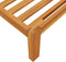 vidaXL - Tuinmiddenbank - pallet - massief - acaciahout