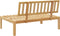 vidaXL - Tuinmiddenbank - pallet - massief - acaciahout