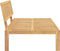 vidaXL - Tuinmiddenbank - pallet - massief - acaciahout