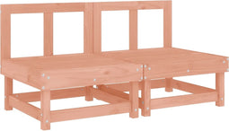 vidaXL - Tuinmiddenbanken - 2 - st - massief - douglashout