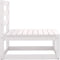 vidaXL - Tuinmiddenbanken - 2 - st - massief - grenenhout - wit
