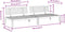 vidaXL - Tuinmiddenbanken - 2 - st - pallet - massief - acaciahout