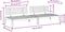 vidaXL - Tuinmiddenbanken - 2 - st - pallet - massief - acaciahout