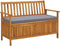 vidaXL - Tuinopbergbank - 120 - cm - massief - acaciahout