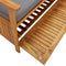 vidaXL - Tuinopbergbank - 120 - cm - massief - acaciahout