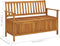vidaXL - Tuinopbergbank - 120 - cm - massief - acaciahout