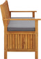 vidaXL - Tuinopbergbank - 120 - cm - massief - acaciahout