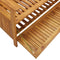vidaXL - Tuinopbergbank - 120 - cm - massief - acaciahout