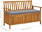 vidaXL - Tuinopbergbank - 120 - cm - massief - acaciahout