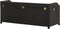 vidaXL - Tuinopbergbank - 120 - cm - poly - rattan - zwart