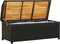 vidaXL - Tuinopbergbank - 120 - cm - poly - rattan - zwart