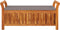 vidaXL - Tuinopbergbank - met - kussen - 126 - cm - massief - acaciahout