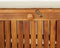 vidaXL - Tuinopbergbank - met - kussen - 91 - cm - massief - acaciahout