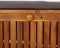vidaXL - Tuinopbergbank - met - kussen - 91 - cm - massief - acaciahout
