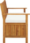 vidaXL - Tuinopslagbank - 120x63x84 - cm - massief - acaciahout