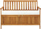 vidaXL - Tuinopslagbank - 120x63x84 - cm - massief - acaciahout