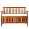 vidaXL - Tuinopslagbank - 120x63x84 - cm - massief - acaciahout