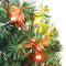 vidaXL - Tuinpadkerstbomen - 6 - st - met - meerkleurige - LED's - 45 - cm - PVC