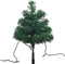 vidaXL - Tuinpadkerstbomen - 6 - st - met - warmwitte - LED's - 45 - cm - PVC