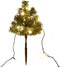 vidaXL - Tuinpadkerstbomen - 6 - st - met - warmwitte - LED's - 45 - cm - PVC