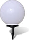 vidaXL Tuinpadlamp met grondpin LED 40 cm