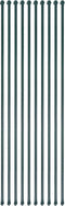 vidaXL - Tuinpalen - 1,5 - m - metaal - groen - 10 - st