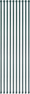 vidaXL - Tuinpalen - 1,5 - m - metaal - groen - 10 - st