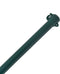 vidaXL - Tuinpalen - 1 - m - metaal - groen - 10 - st