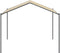 vidaXL - Tuinpaviljoen - 3x3 - m - staal - en - stof - beige