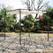 vidaXL - Tuinpaviljoen - met - inschuifbaar - dak