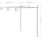 vidaXL-Tuinpergola-3x3x2,5-m-ijzer-antiekbruin