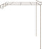 vidaXL-Tuinpergola-3x3x2,5-m-ijzer-antiekbruin