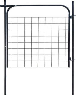 vidaXL - Tuinpoort - 100x100 - cm - antraciet