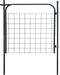 vidaXL - Tuinpoort - 100x100 - cm - antraciet