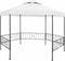vidaXL - Tuinprieel - 180 - g/m² - 323x275x265 - cm - wit