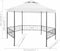 vidaXL - Tuinprieel - 180 - g/m² - 323x275x265 - cm - wit