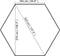 vidaXL - Tuinprieel - 323x265 - cm - hexagonaal - beige