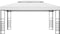 vidaXL - Tuinprieel - 4x3x2,7 - m - gepoedercoat - staal - wit