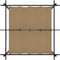 vidaXL - Tuinprieel - met - uittrekbaar - dak - 3x3 - m - taupe
