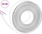 vidaXL - Tuinrand - 10 - m - 15 - cm - polyetheen - grijs