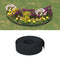 vidaXL - Tuinrand - 10 - m - 15 - cm - polyetheen - zwart
